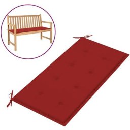 Vidaxl - Gartenbank-Auflage Rot 100x50x3 cm Oxford-Gewebe Rot