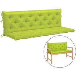 Vidaxl - Gartenbank-Auflage Hellgrün 180 cm Oxford-Gewebe Grün