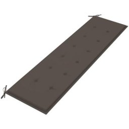 Gartenbank-Auflage Taupe 180x50x3 cm Oxford-Gewebe Vidaxl Taupe