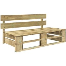 Vidaxl - Garten-Palettenbank Holz Braun