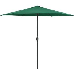 Vidaxl - Sonnenschirm mit Aluminium-Mast 270 x 246 cm Grün Grün