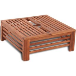 Vidaxl - Sonnenschirmständer-Verkleidung aus Holz Braun
