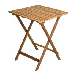 Estexo - Balkontisch Klapptisch Holztisch 60x60x74 cm Gartentisch Tisch Akazienholz Holz
