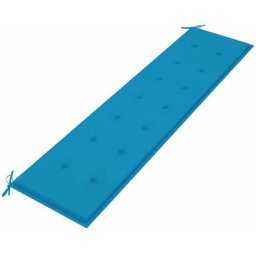 Gartenbank-Auflage Blau 200x50x3 cm Oxford-Gewebe Vidaxl Blau