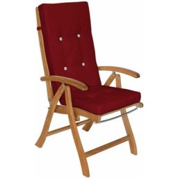 Stuhlauflagen Vanamo Befestigungsschlaufen 6er Set Auflage Hochlehner Sitzauflage Stuhlkissen