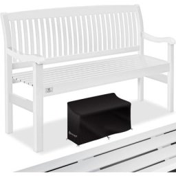 KESSER® Gartenbank Holz Holzbank wetterfest Parkbank Massivholz Sitzbank Balkonbank Gartenmöbel