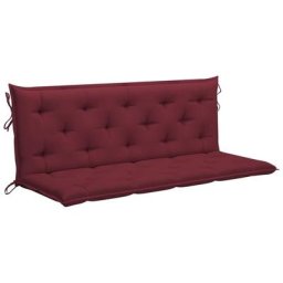 Gartenbank-Auflage Weinrot 150 cm Oxford-Gewebe vidaXL - Rot