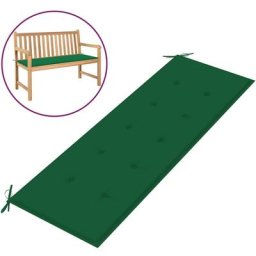 Gartenbank-Auflage Grün 150x50x3 cm Oxford-Gewebe Vidaxl Grün