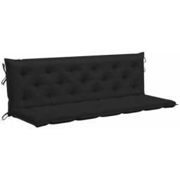 Gartenbank-Auflage Schwarz 180 cm Oxford-Gewebe Vidaxl Schwarz