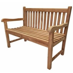 KMH - teak 2-sitzer Gartenbank Classic