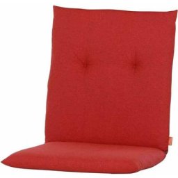 Mirach Sesselauflage 100 cm Dessin Uni rot, 100% Baumwolle - Siena Garden