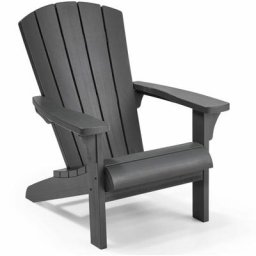 Keter - Adirondack-Stuhl Troy Graphitgrau Grau