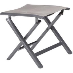 Aluminium Klapphocker, gepolstert, für Garten, als Campinghocker, faltbar, h x b x t: 41 x 48 x 41