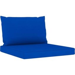 Vidaxl - Palettenkissen 2-tlg. Blau Oxford-Gewebe Blau