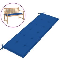 Gartenbank-Auflage Königsblau 150x50x3 cm Oxford-Gewebe Vidaxl Blau