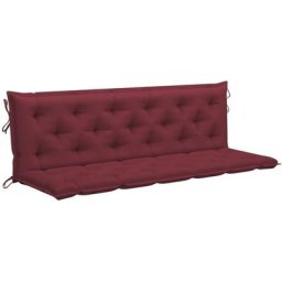 Vidaxl - Gartenbank-Auflage Weinrot 180 cm Oxford-Gewebe Rot
