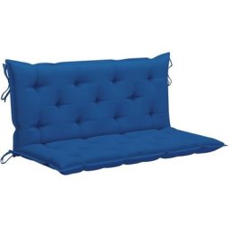 Vidaxl - Gartenbank-Auflage Blau 120 cm Oxford-Gewebe Blau