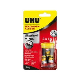 Sekundenkleber Blitzschnell Minis 3x1g - UHU