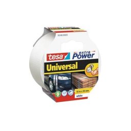 Klebeband extra Power Universal 10 m x 50 mm, weiß Montageband - Tesa