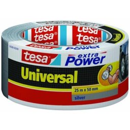 Gewebeband Extra Power Universal 25mx48mm Silber - Tesa