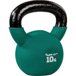 Movit - 10kg Kettlebell Kugelhantel guss neopren hellgrün