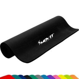 Gymnastikmatte, 190x60x1,5cm, Rot - Movit
