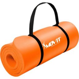 Gymnastikmatte, 183x60x1,0 cm, Yogamatte, Aprikose - Movit