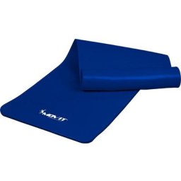 Gymnastikmatte, 190x100x1,5cm, Royalblau - Movit