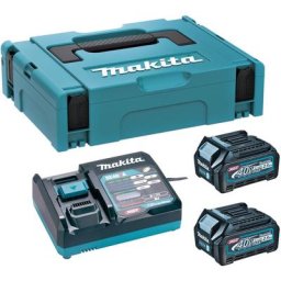 Power Set Makita xgt® (2 x 2,5 Ah + DC40RA + makpac 1)
