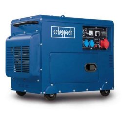 Diesel stromgenerator 5000W 7.7 hp Scheppach SG5200D