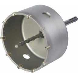 1 Bohrkrone hm, SDS-Plus Schaft ø105mm