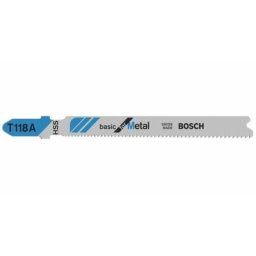 Bosch - 2608631964 Stichsägeblatt t 118 a Basic for Metal