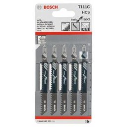 Stichsägeblatt Basic for Wood t 111 c 5er 2608630033 - Bosch