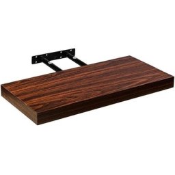 Wandboard Volato, Länge 90 cm, dunkles Holzdekor - Stilista