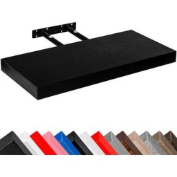 Wandboard Volato Länge 100 cm,Holz weiß Rustikal - Stilista