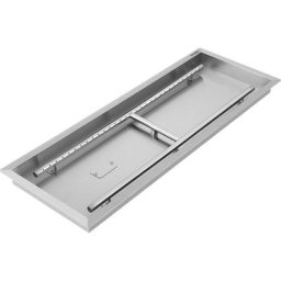 Vevor - Gaskamin Tischkamin Feuerschale 80x30cm Gasbrenner Terrassenofen Fire Pit