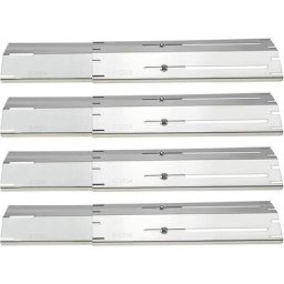 30-53cm Universal Einstellbare Edelstahl 304 Brennerabdeckung Flammenverteiler für Charbroil,