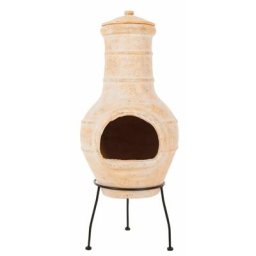 Garten-/Terrassen-Kamin Star Flower Ton Strohfarben 86037 Redfire Beige