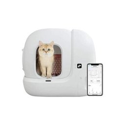 Pura Max Selbstreinigende Katzentoilette xSecure/Geruchsbeseitigung/APP Control Automatische