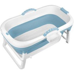 Faltbare Badewanne Erwachsene l Mobile Tragbare Badewanne Mit Abdeckung Massagerollen und
