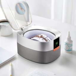 MUC03 Ultraschallreiniger, 750ml Ultraschallreinigungsgerät Ultraschallgerät 35W, 304 Edelstahl, 5