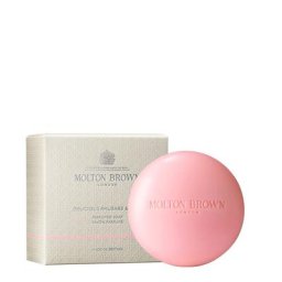 Molton Brown Delicious Rhubarb & Rose Parfümierte Seife 150 g