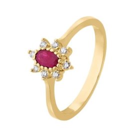 CHRIST Damenring 333er Gelbgold Ringe