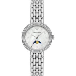 Emporio Armani Damenuhr Edelstahl Damenuhren