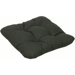 Softkissen Sitzkissen 40x40x7cm anthrazit Sitzauflage Auflage Stuhlkissen - Go-de