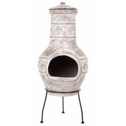 Garten-/Terrassen-Kamin Acopulco Ton 86036 Redfire Grau