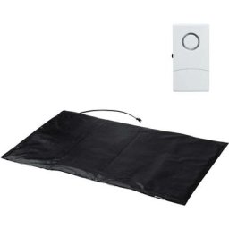 PENTATECH Alarmtrittmatte Schwarz 95 dB 33620