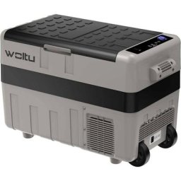 Elektrische Kompressor 40 l Auto Kühlbox, tragbare Gefrierbox, Autokühlschrank mit Rollen, Mini