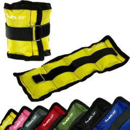 Movit - Gewichtsmanschetten, 2x 4,0 kg Laufgewichte blau