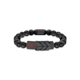 Police Armband VALORIOUS, PEAGB2120334, mit Lavastein